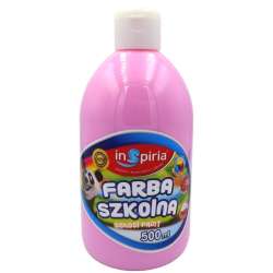 Farba szkolna różowa 500ml - 1