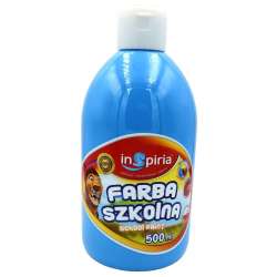 Farba szkolna niebieska 500ml