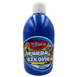 Farba szkolna ciemnoniebieska 500ml