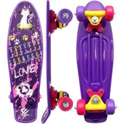 Deskorolka plastikowa Enero mini Love Kitty (1012759)