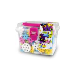 Klocki Meli Basic Constructor Pink Travel Box 250 (50080) - 1