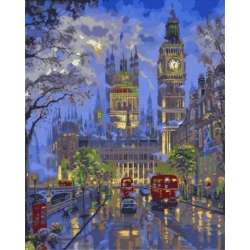 Malowanie po numerach 40x50cm Londyn nocą 1008592 (NO-1008592)