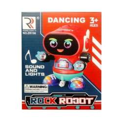 Robot tańczący z muzyką i światłami