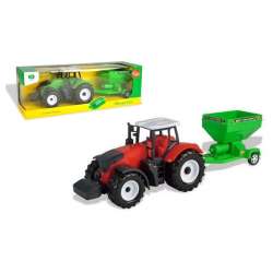 Traktor z napędem i maszyną mix