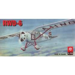 PLASTYK RWD-6 MODEL W SKALI 1:72 (S-006) - 1