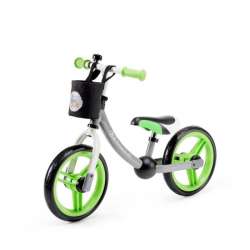 Kinderkraft rowerek biegowy 2WAY next green/gray z akcesoriami (5902533911103) - 1