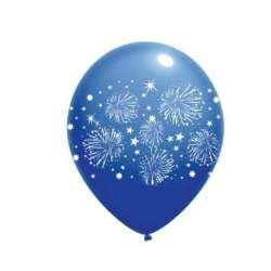 Balony z nadrukiem sylwestrowym 25,5cm 25szt