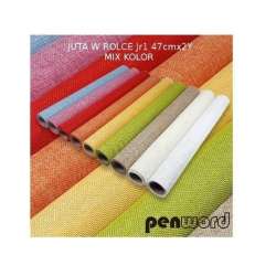 Juta w rolce kolorowa 47x182cm MIX (5902557413096)