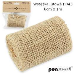 Wstążka jutowa 60mmx1m - 1