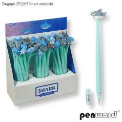 Długopis shark niebieski (48szt)