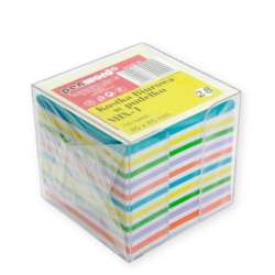 Kostka biurowa 760 kartek w pudełku 85x85x70mm kolorowe KB-28 (5902557440092) - 1
