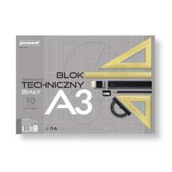 Blok techniczny A3 Premium biały 160g 10 arkuszy - 1