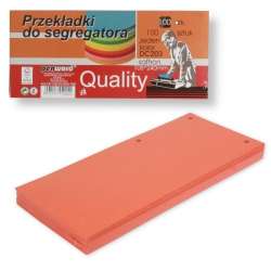 Przekładki do segregatora 100szt saffron - 1