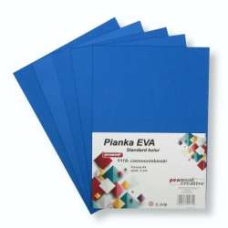 Pianka standard A4 Eva ciemna niebieska 5szt