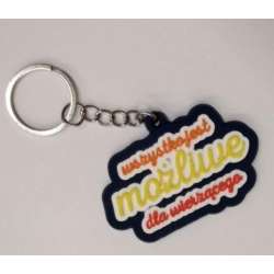 Brelok gumowy - Wszystko jest możliwe - 1