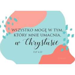 Magnes na lodówkę - Wszystko mogę w tym łaty - 1