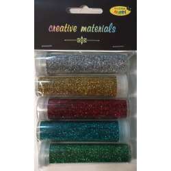 Brokat hologramowy 9g 5 kolorów - 1