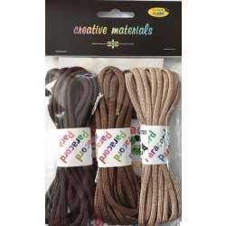 Zestaw paracord 2,8mb 3 kolory - 1