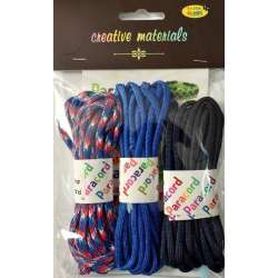 Zestaw paracord 2,8mb 3 kolory - 1