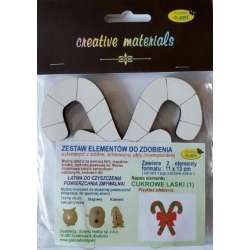 Zestaw elementów do zdobienia Laski BN 11x13cm - 1