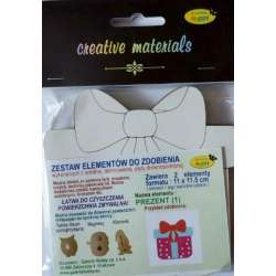Zestaw elementów do zdobienia Prezent BN 11x11,5cm