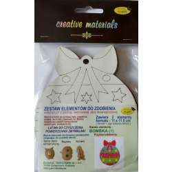 Zestaw elementów do zdobienia Bombka BN 11x11,5cm - 1