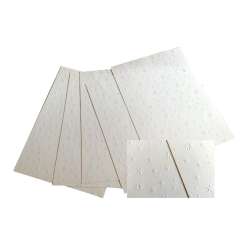 Karton 220g wytłaczany Gwiazdy 25x35cm 5ark biały - 1