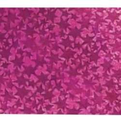 Karton holograficzny różowy gwiazdy 25x35cm ark
