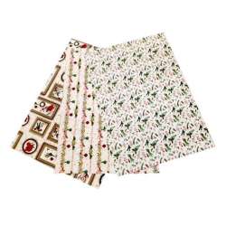 Karton 300g motywy świąteczne 24x34cm 3ark MIX - 1