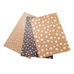 Karton 300g motywy świąteczne 24x34cm 3ark MIX - 1