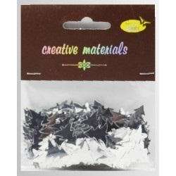 Elementy z folii choinki srebrne 15g - 1