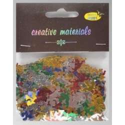 Elementy z folii aluminiowej aniołki 15g - 1