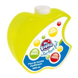 Płyn do baniek mydlanych 900ml, bańki mydlane jabłko My Bubble (398233) - 1