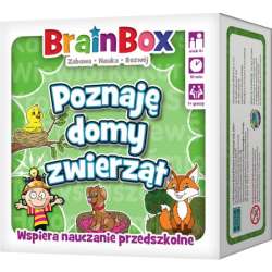BrainBox Gra edukacyjna Poznaję domy zwierząt REBEL (2005947)