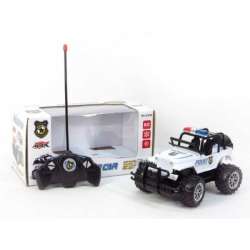 Jeep POLICE sterowany na radio 17cm w pudełku (BAR5298) - 2