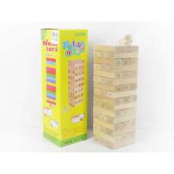 Wieża drewniana -gra zręcznościowa 25cm (BGR6157) - 2