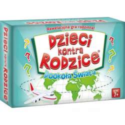 Dzieci kontra Rodzice. Dookoła Świata gra rodzinna KANGUR (5902768471168)