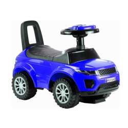 Jeździk dla malucha auto niebieskie świeci + gra przy kierownicy 613W (5902808155485) - 1