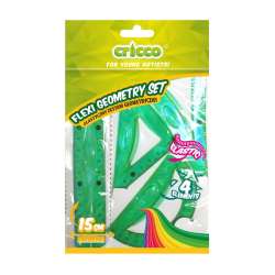 Zestaw geometryczny Flexi z linijką 15cm CRICCO - 1