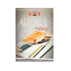 Blok A4 Inspiracje - akwarele 20ark, 320g KOH-I-NOOR (BLO-INAKA4-0050) - 1