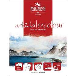 Blok akwarelowy artwatercolour A5 12 kartek 300G. - 1