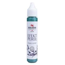 Pisak z efektem perłowym turkusowy 30ml - 1