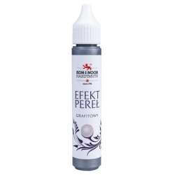 Pisak z efektem perłowym grafitowy 30ml