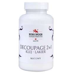 Klej 2w1 z lakierem do decoupage mat 200ml