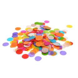 Kolorowe konfetti z bibuły - 1