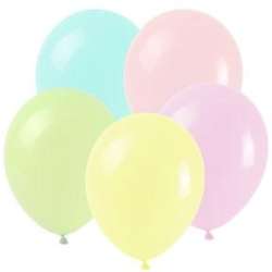 Balony pastelowe makaroniki 25cm 8szt - 1