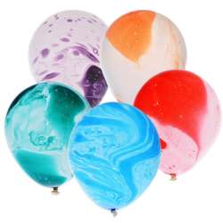 Balony marmurkowe 30cm 5szt - 1