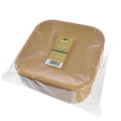 Talerze papierowe kraftowe 23cm 144szt - 1