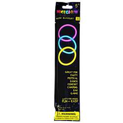 Zestaw bransoletek Glow stick 3szt - 1