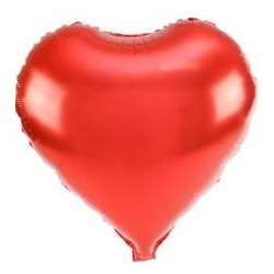 Balon foliowy serce czerwony - 1